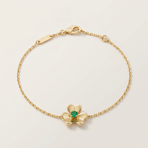 Frivole Emerald Clover Bracelet