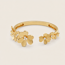 Frivole Seven Flowers With Diamonds Bracelet