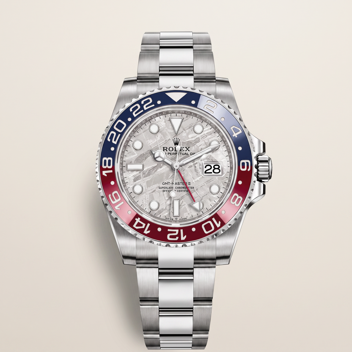 GMT-Master II 126719 Meteorite Dial Blue And Red Pepsi Bezel Automatic Men's Watch