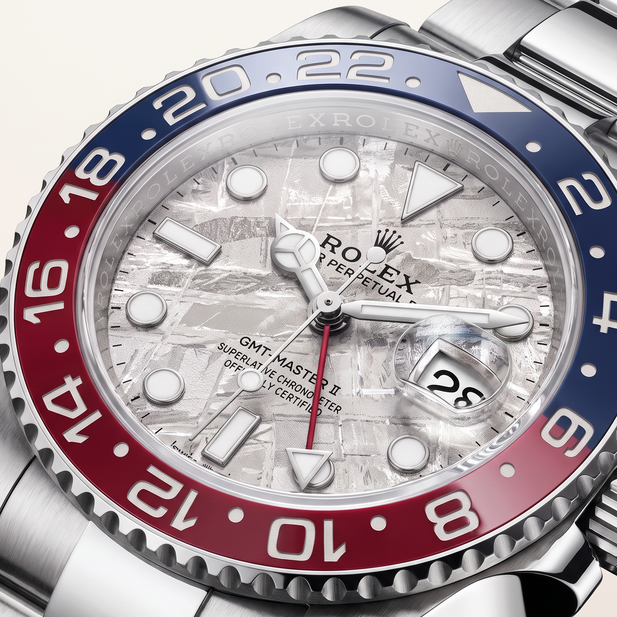 GMT-Master II 126719 Meteorite Dial Blue And Red Pepsi Bezel Automatic Men's Watch