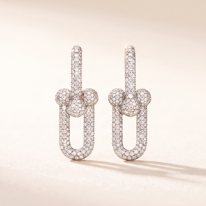 Hardwear Full Diamond Large Link Earrings
