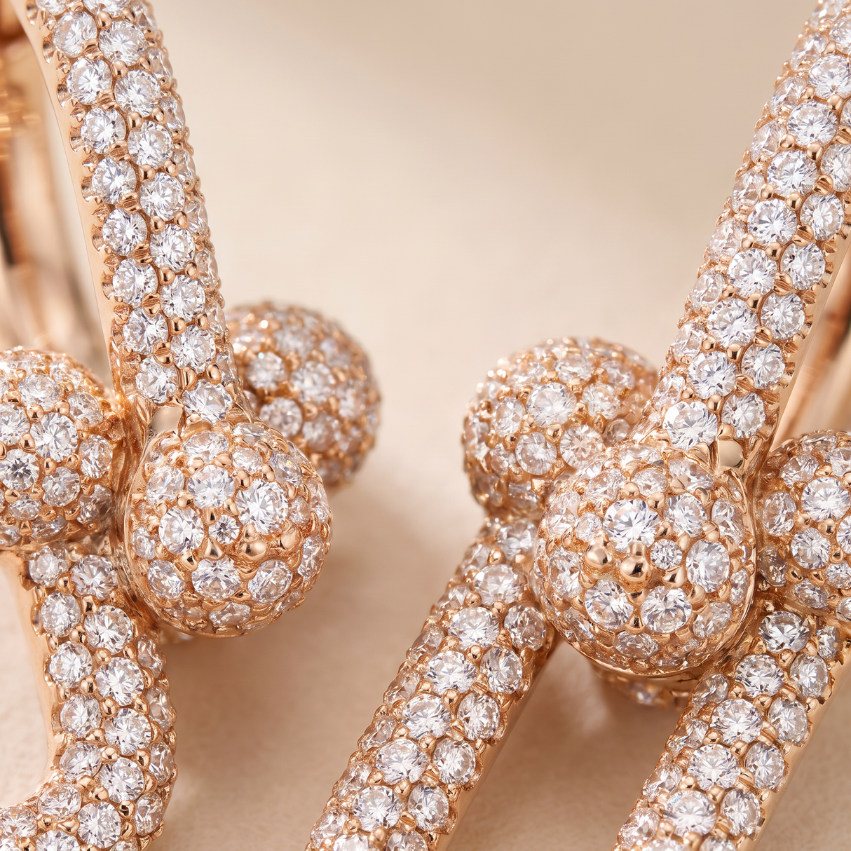 Hardwear Full Diamond Large Link Earrings