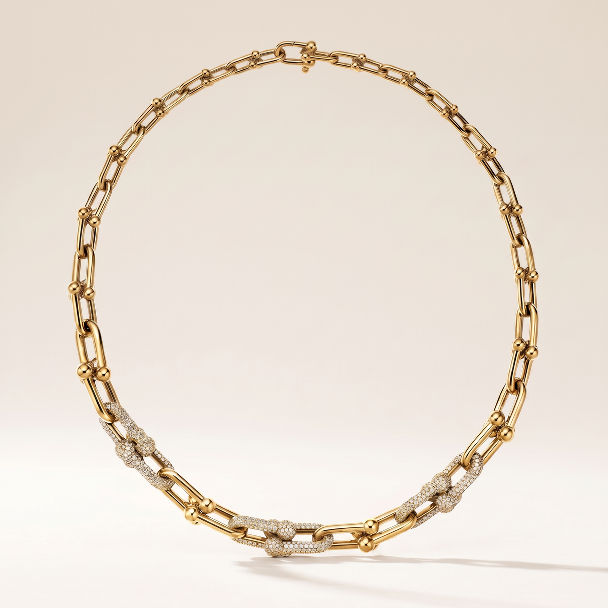 HardWear Gold Station Link Necklace