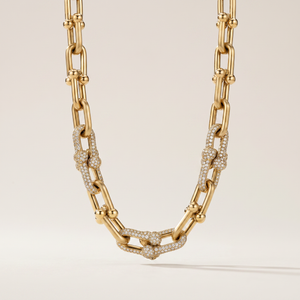 HardWear Gold Station Link Necklace