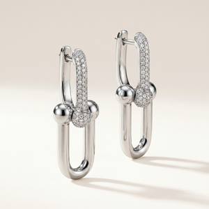 HardWear Large Link Pavé Earrings
