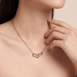 HardWear Two Tone Link Pendant Necklace