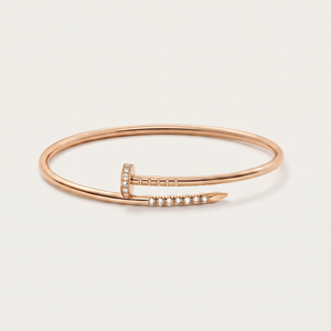 Juste un Clou Pavé Nail Bangle Bracelet