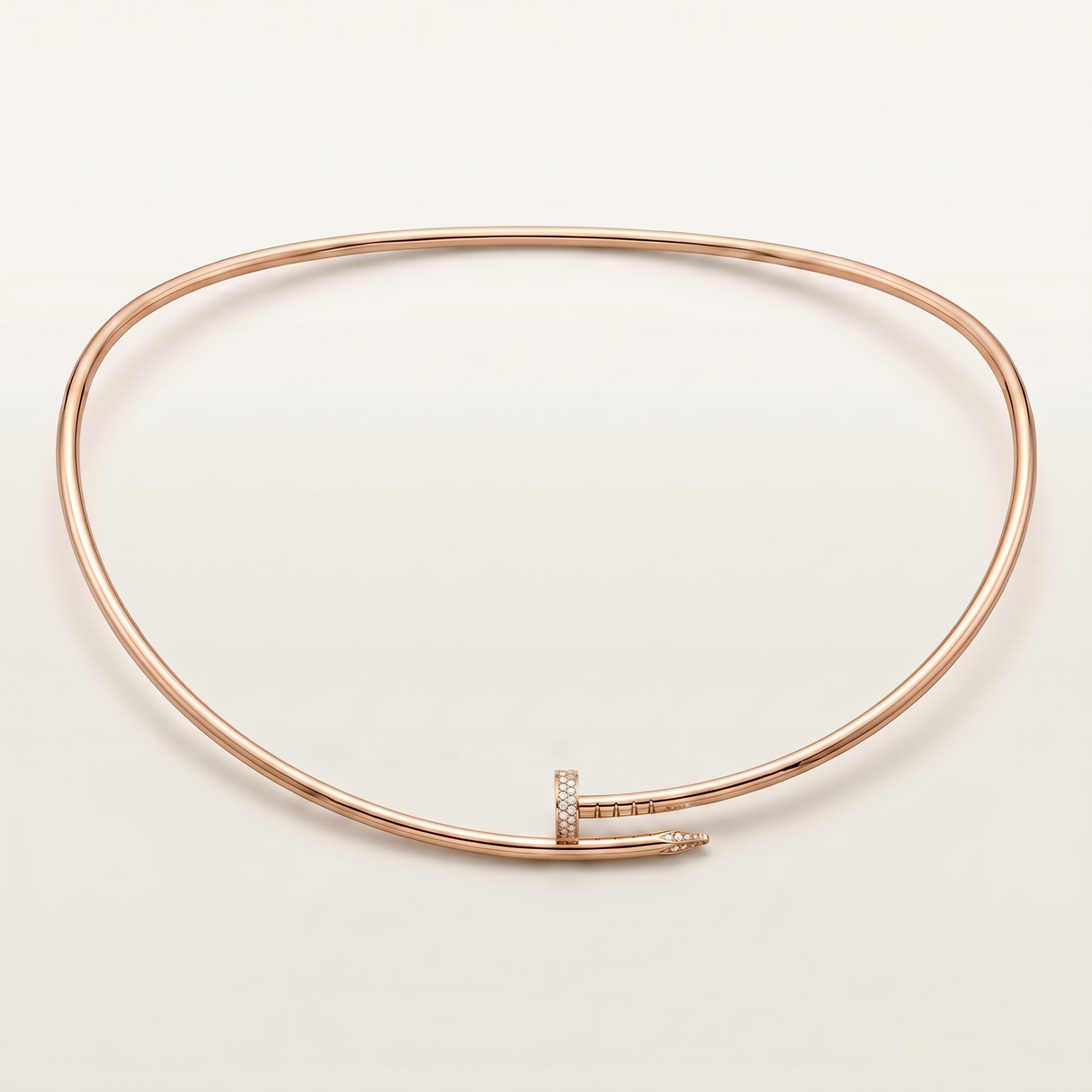 Juste Un Clou Torque Necklace