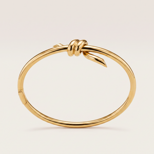 Knot Bangle Bracelet