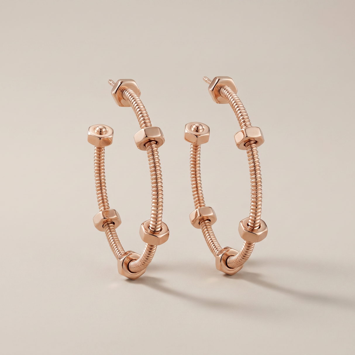 Large Écrou De Earrings