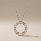 Love Paved Necklace