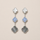 Magic Alhambra Three Motifs Earrings