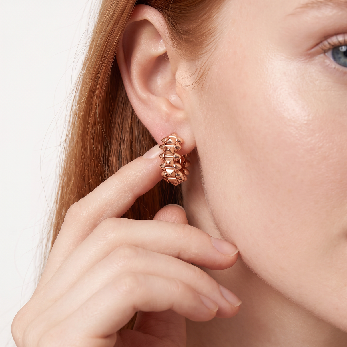 Mini Clash De Hoop Earrings