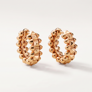 Mini Clash De Hoop Earrings