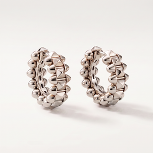 Mini Clash De Hoop Earrings