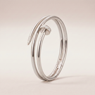 Juste Un Clou Pavé Diamonds Double Wrap Bangle Bracelet