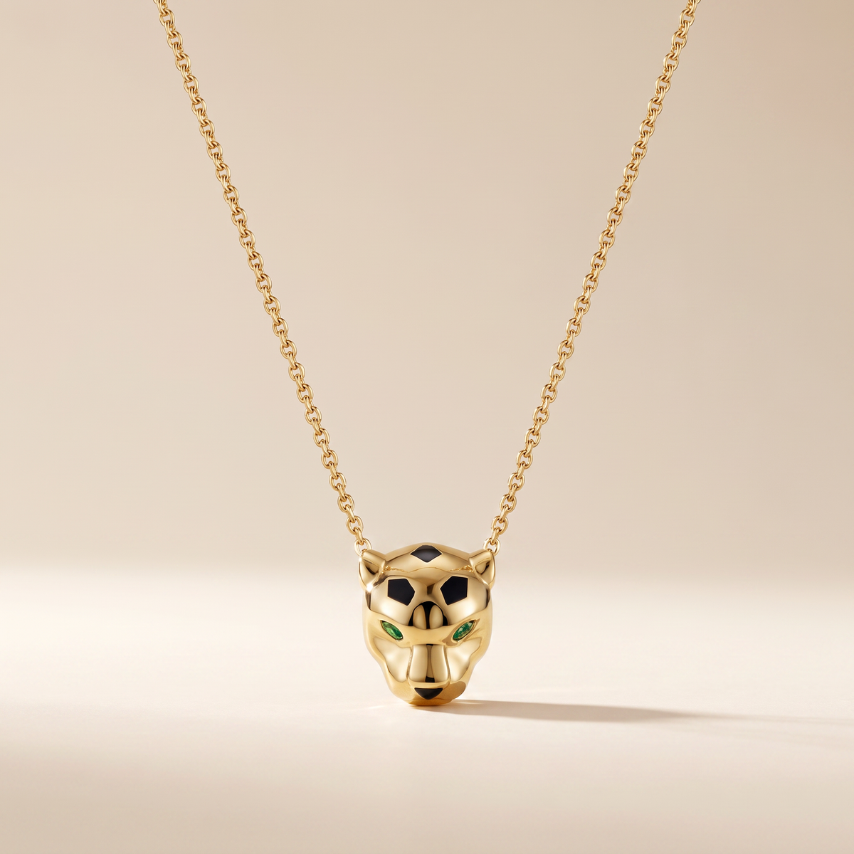 Panthère Head De Pendant Necklace