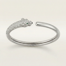 Panthère Pavé Sculptural Bracelet