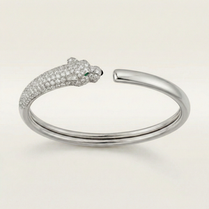 Panthère Pavé Sculptural Bracelet