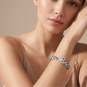 Panthere Pavé Diamonds Open Bangle Bracelet