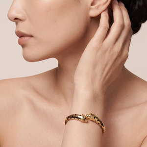 Panthere Two Heads Small Cuff