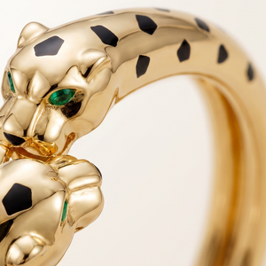 Panthere Two Heads Small Cuff