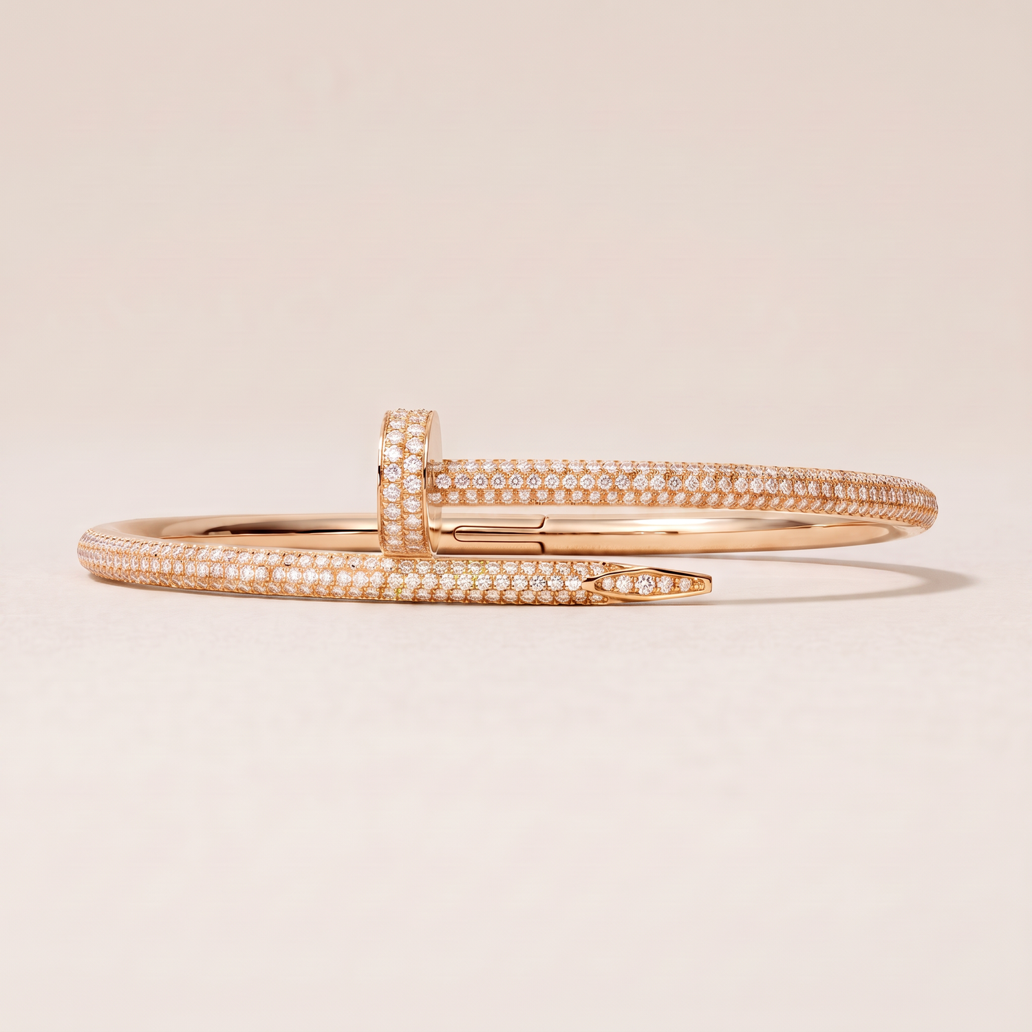 Juste Un Clou Pavé Diamonds Bangle Bracelet