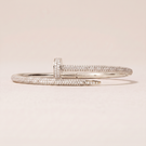Juste Un Clou Pavé Diamonds Bangle Bracelet
