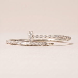 Juste Un Clou Pavé Diamonds Bangle Bracelet