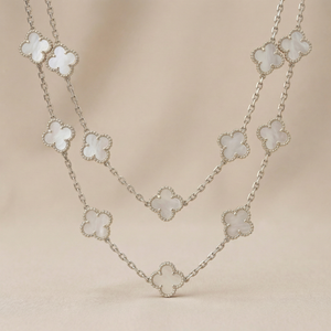 Pearl Vintage Alhambra 20 Motifs Necklace