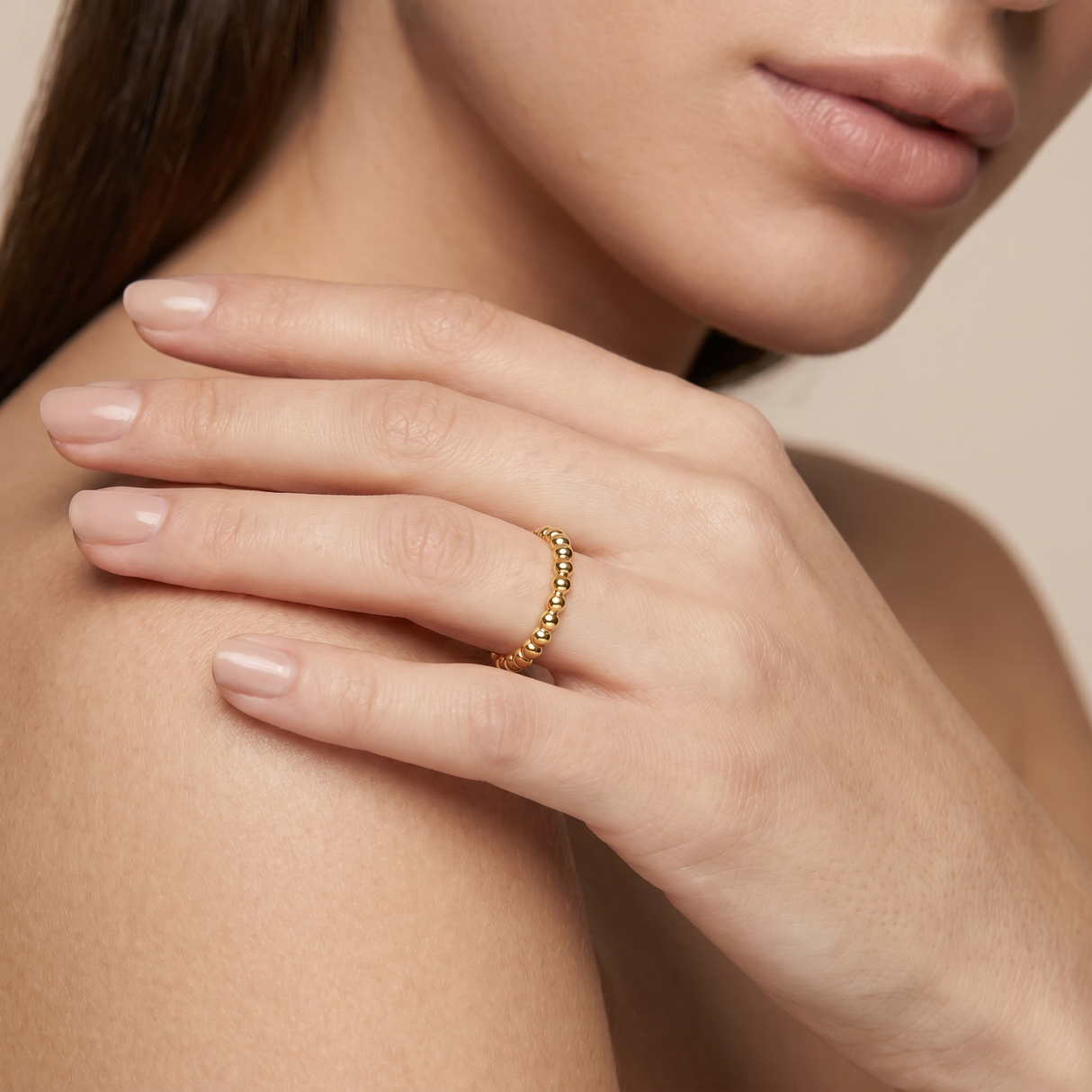 Perlée Beaded Ring