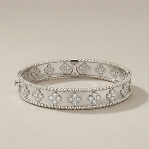 Perlée Clovers Small Pavé Bracelet