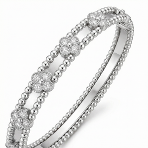 Perlée Sweet Clovers Pavé Bracelet