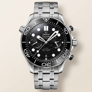Seamaster Diver 300M Black Dial Stainless Steel Men's Watch