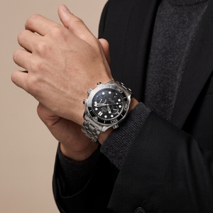 Seamaster Diver 300M Black Dial Stainless Steel Men's Watch