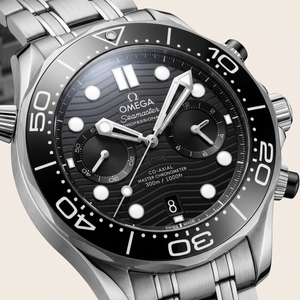Seamaster Diver 300M Black Dial Stainless Steel Men's Watch