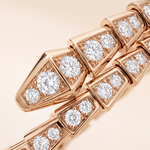 Serpenti Pavé Diamonds Double Wrap Bracelet
