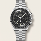 Speedmaster Full Black Dial Stainless Steel Automatic Watch