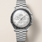 Speedmaster White Dial Black Bezel Stainless steel Automatic Watch