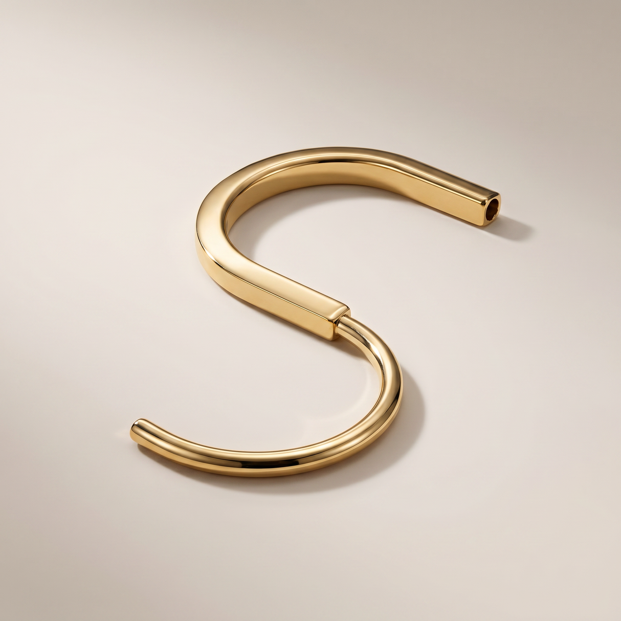 T Lock Bangle Bracelets