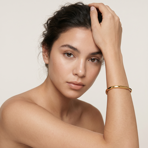 T Lock Bangle Bracelets