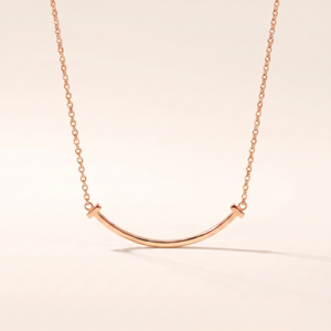 T Smile Pendant Necklace