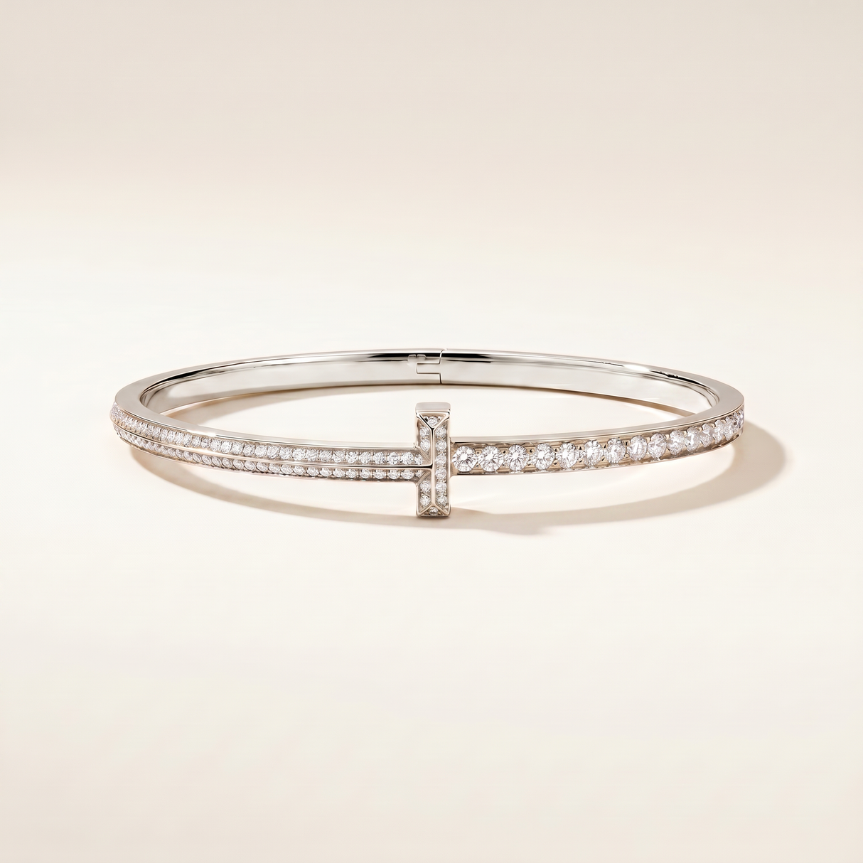 T1 Narrow Pavé Diamond Bracelet
