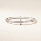 T1 Narrow Pavé Diamond Bracelet