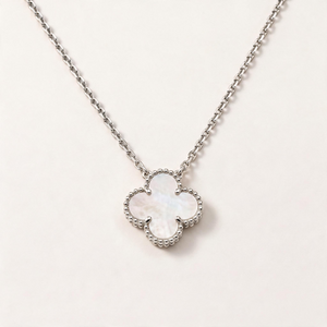 Vintage Alhambra 1 Pearl Motif Necklace