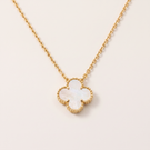 Vintage Alhambra 1 Pearl Motif Necklace