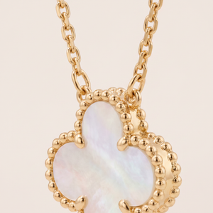 Vintage Alhambra 1 Pearl Motif Necklace