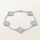 Vintage Alhambra Chalcedony Clover Bracelet
