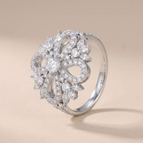 Vintage Floral Ring