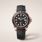 Yacht-Master  126655 Everose Gold Oysterflex Automatic Watch